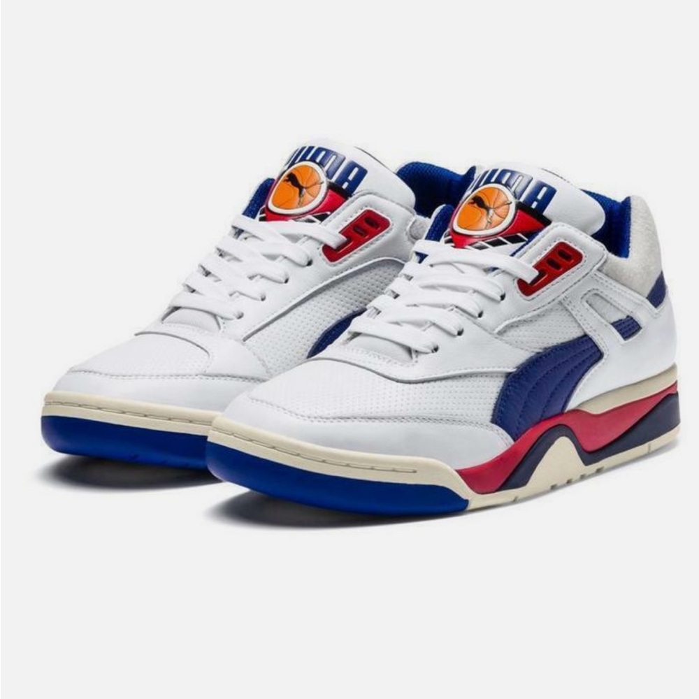New Puma Palace Guard OG Isiah Thomas Detroit Pistons Bad Boys White Red PE 9 - Picture 1 of 5